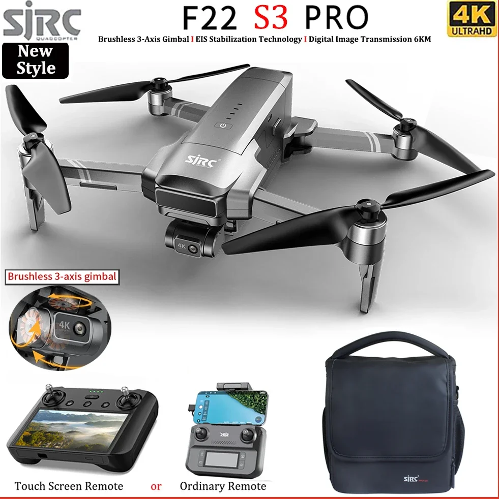 Drone F22 Rc - SJRC F22 S3 PRO Drone 4K