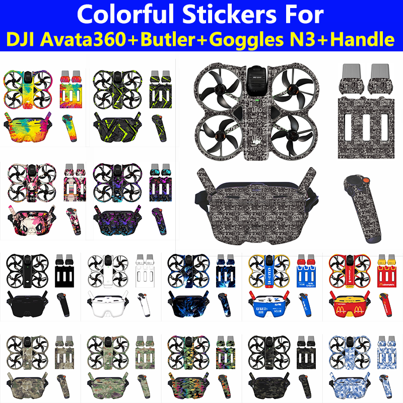 Drone Motion Rc - For DJI Avata 360 Drone Stickers