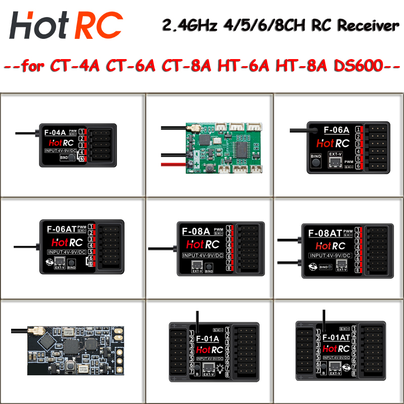 Telemetry Module Rc - HOTRC 2.4Ghz Receivers F-01A F-10AT F-06A