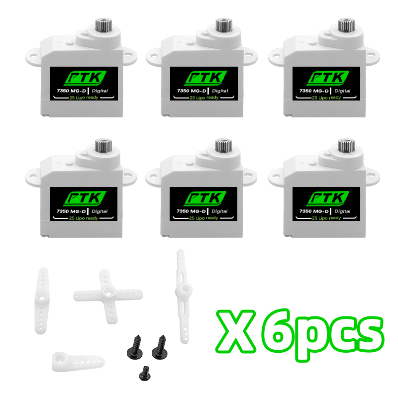 Drone Helicopter Rc - PTK 7350 MG-D 5.5g Digital Servo