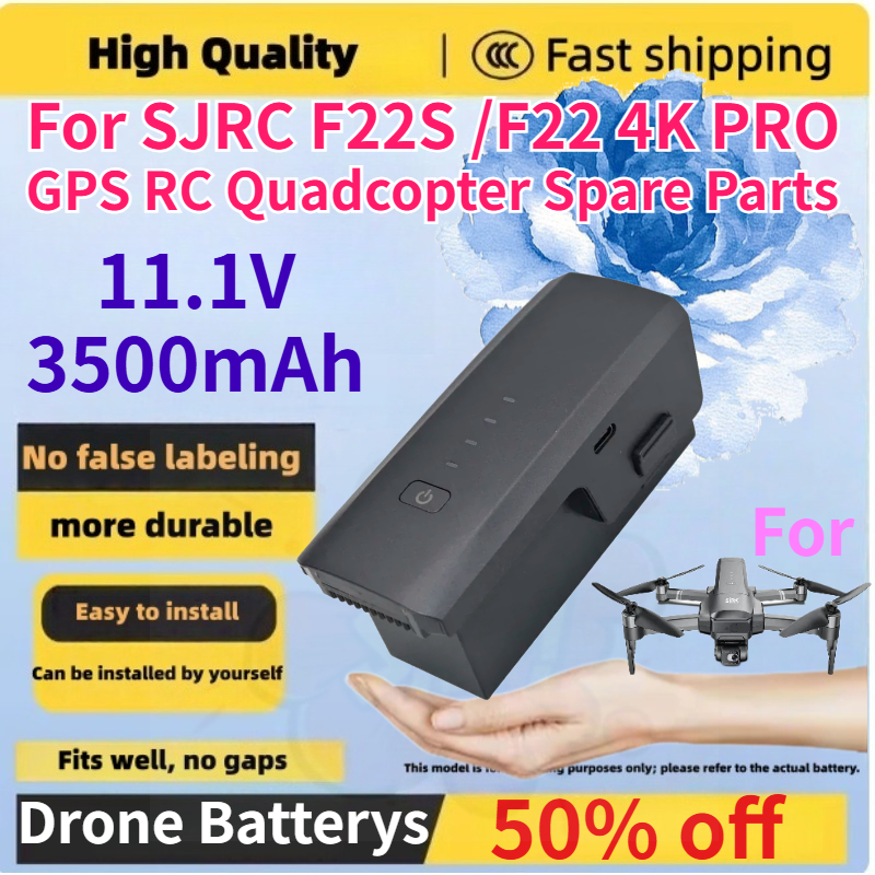 New 11.1V 3500mAh Drone Batter - Drone F22 Rc ulasan dan harga