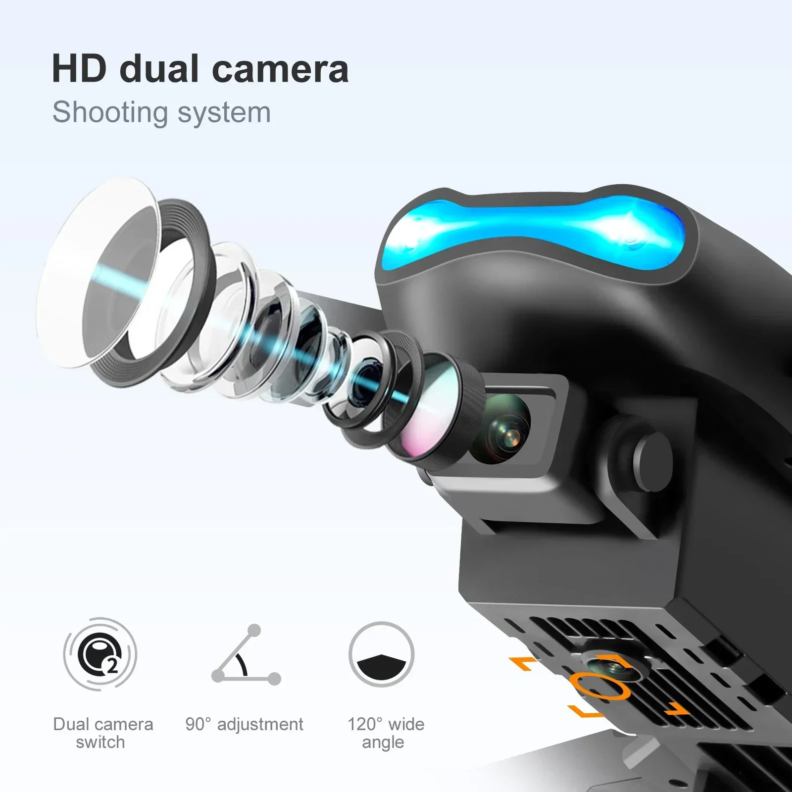 E99 K3 Pro 4K Drone Foldable D - Lyzrc Drone ulasan dan harga