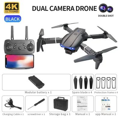 E99 K3 Pro 4K Drone Foldable D - Lyzrc Drone ulasan dan harga