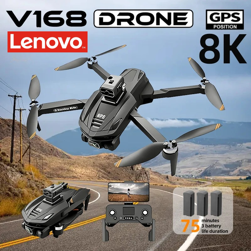 Lenovo V168 GPS Drone Professi - Drone Top Rc ulasan dan harga