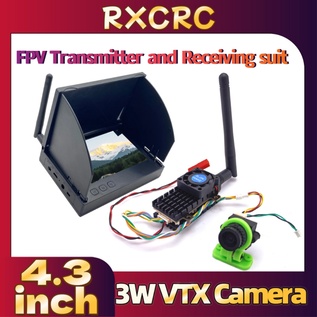 RXCRC 5.8G 3W Video VTX transm - Vtx Video Transmitter ulasan dan harga