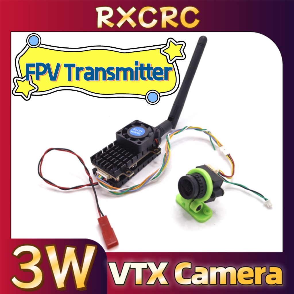 RXCRC 5.8G 3W Video VTX transm - Vtx Video Transmitter ulasan dan harga
