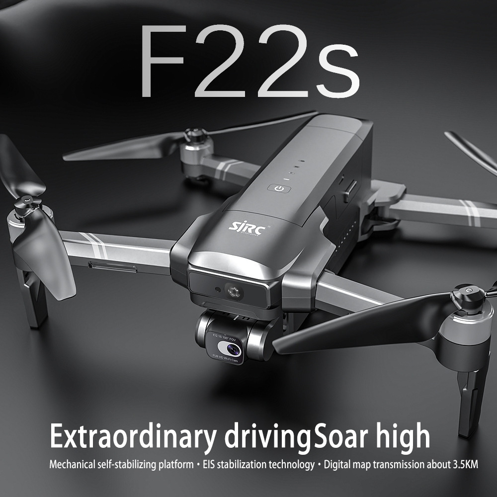 F22 S2 PRO Profesional HD Came - Drone F22 Rc ulasan dan harga