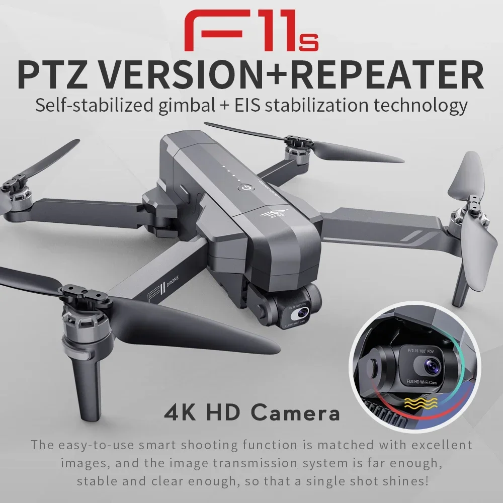 F11S PRO Drone 4K Profesional  - Drone Top Rc ulasan dan harga