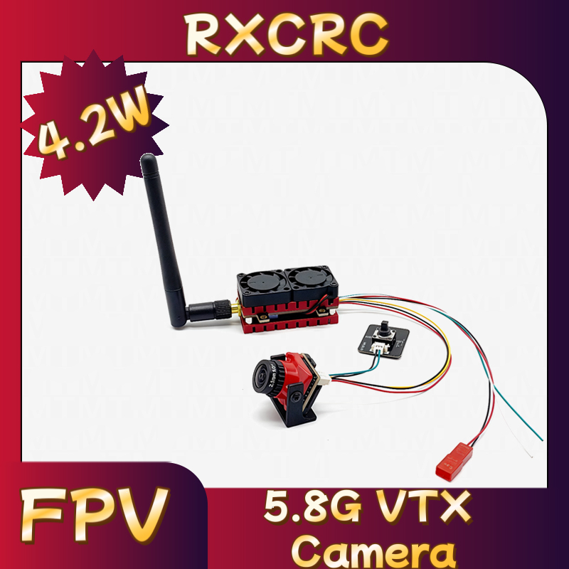 RXCRC 5.8G 48CH 4.2W High Powe - Drone Rc Transmitter And Receiver ulasan dan harga