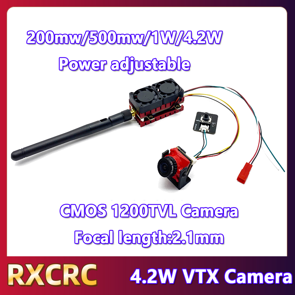 RXCRC 5.8G 48CH 4.2W High Powe - Drone Rc Transmitter And Receiver ulasan dan harga