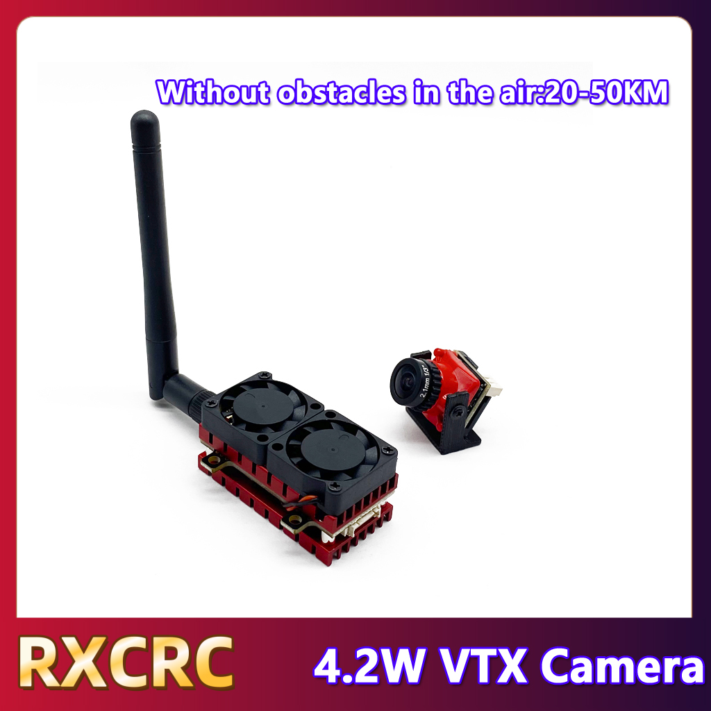 RXCRC 5.8G 48CH 4.2W High Powe - Drone Rc Transmitter And Receiver ulasan dan harga