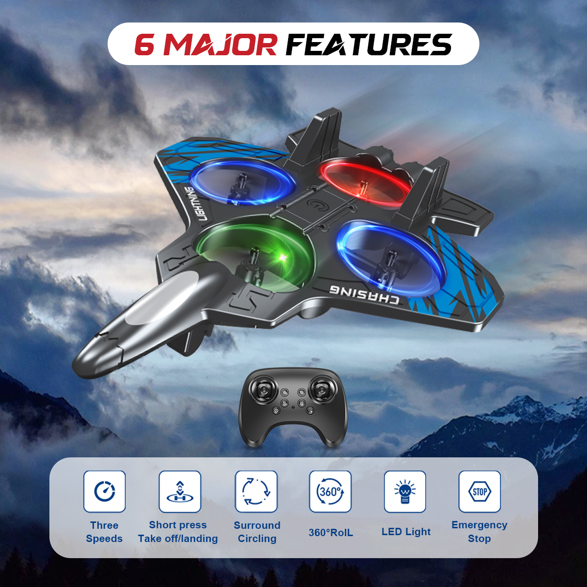 AXNEN New E72 Foam Aircraft St - Drone Top Rc ulasan dan harga