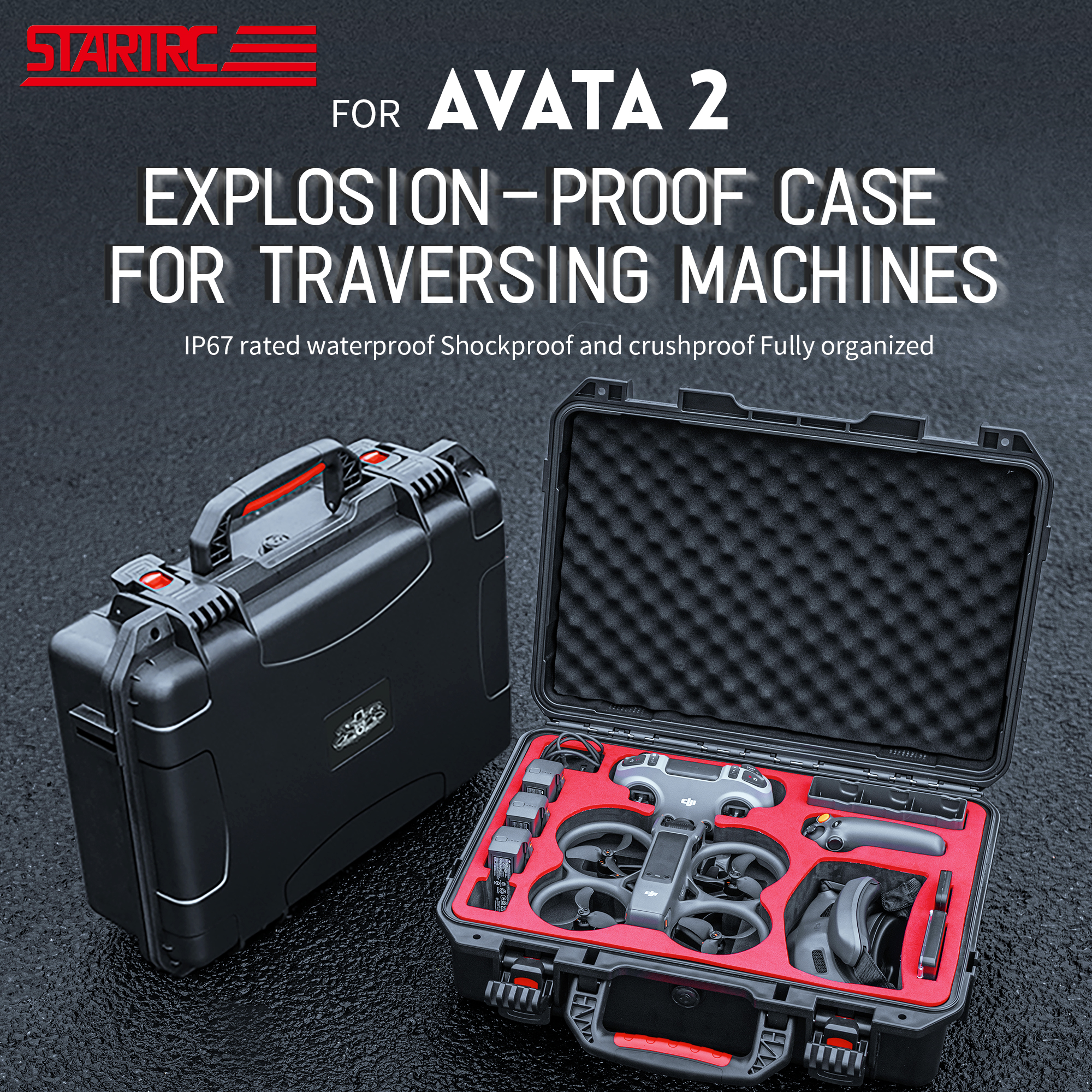 Case For DJI Avata 2 Fly More  - Drone Motion Rc ulasan dan harga
