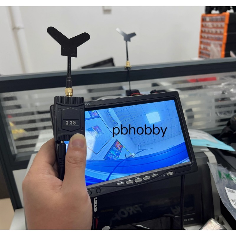 3.3GHz FPV VTX/VRX  3W Analog  - Vtx Video Transmitter ulasan dan harga