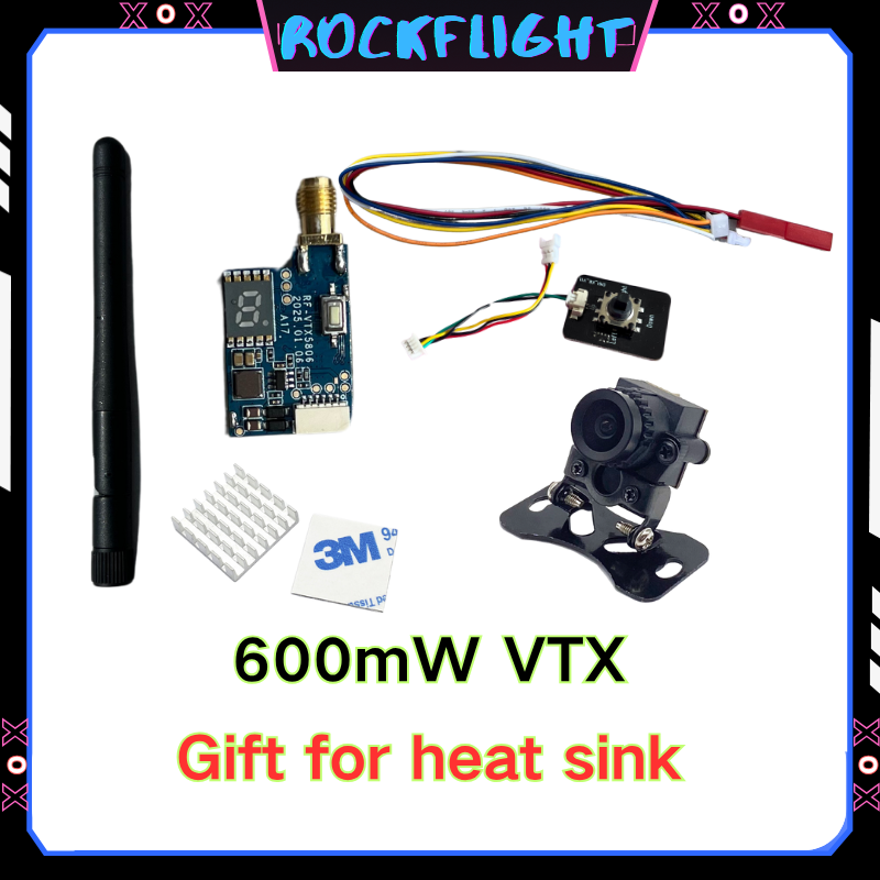 5.8GHz 48CH launcher 600mW Vid - Vtx Video Transmitter ulasan dan harga