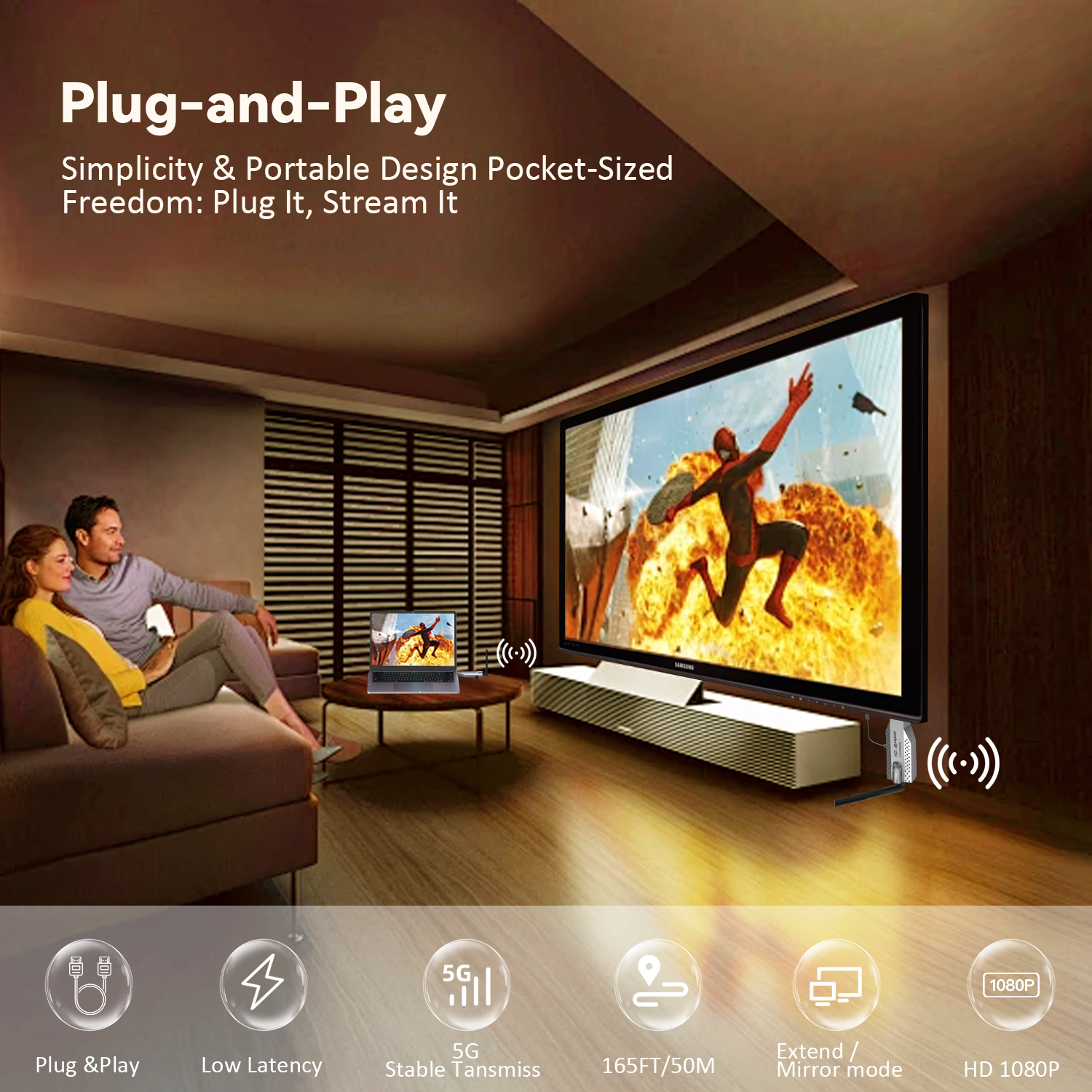 1080P 50/100M Wireless Video A - Vtx Video Transmitter ulasan dan harga