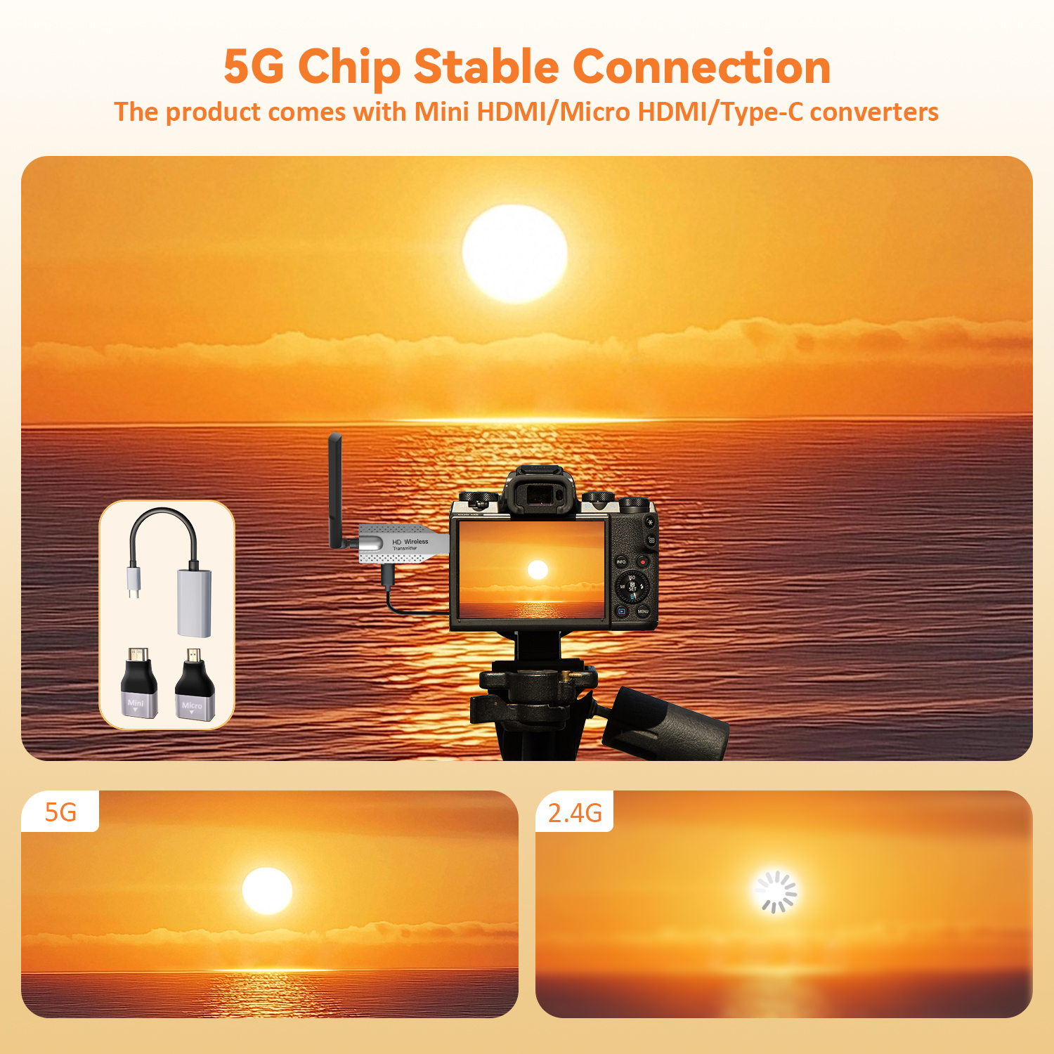 1080P 50/100M Wireless Video A - Vtx Video Transmitter ulasan dan harga