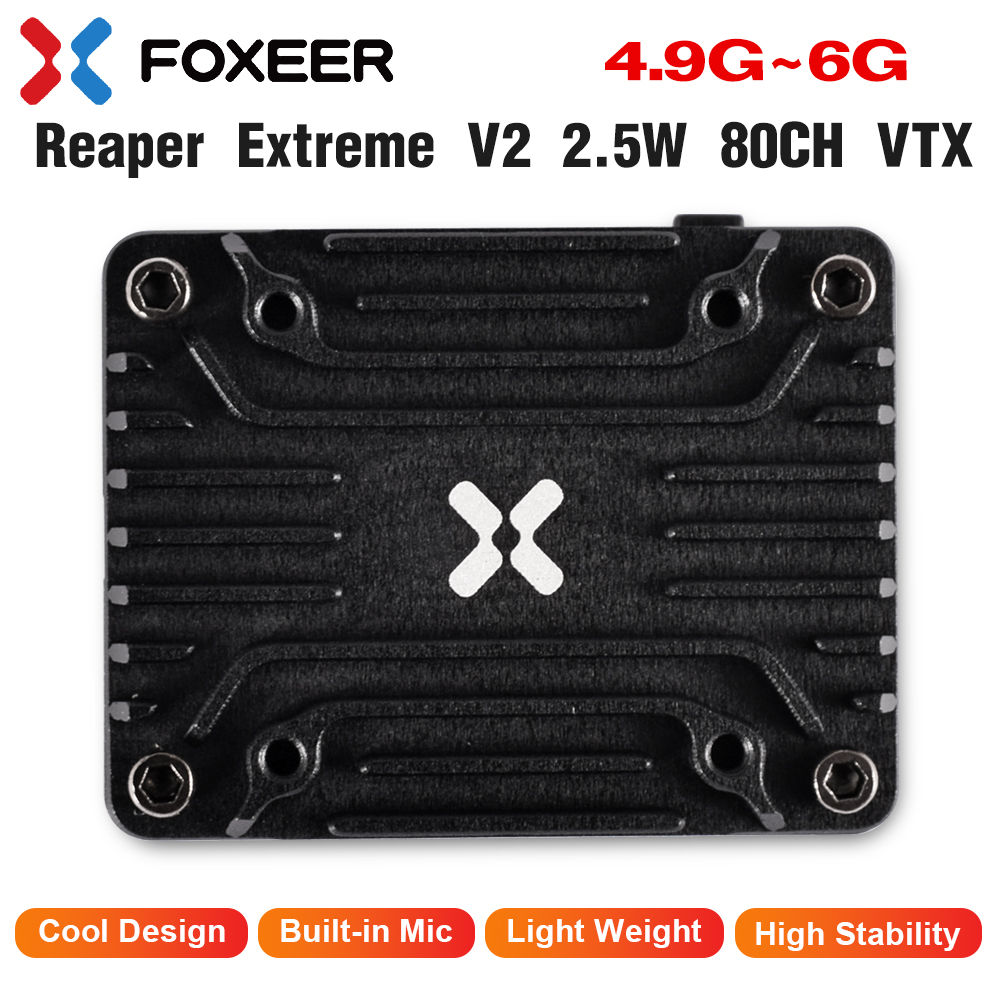 Foxeer 4.9-6G Reaper Extreme V - Vtx Video Transmitter ulasan dan harga