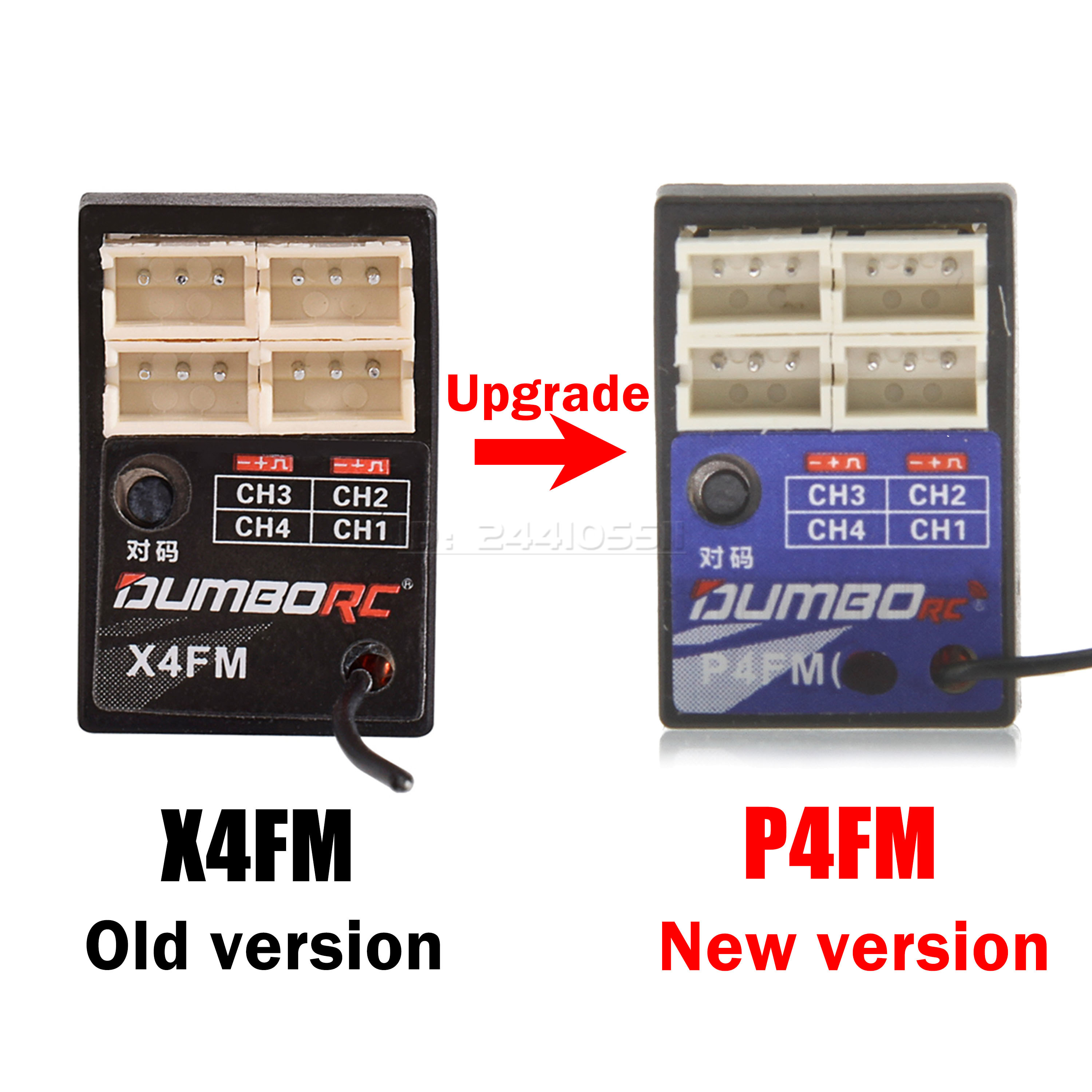 DUMBORC 4CH Gyro Mini Receiver - Telemetry Module Rc ulasan dan harga