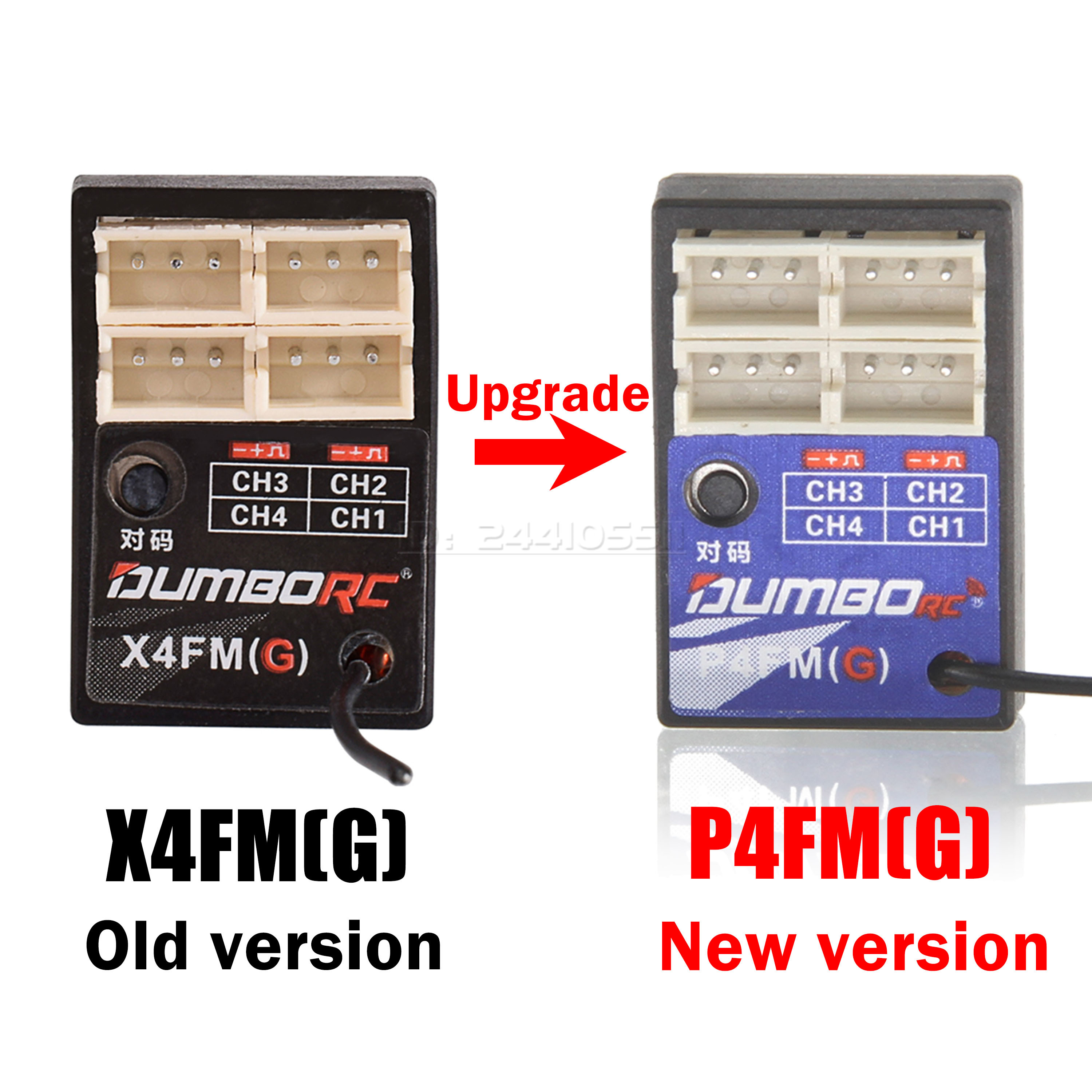 DUMBORC 4CH Gyro Mini Receiver - Telemetry Module Rc ulasan dan harga