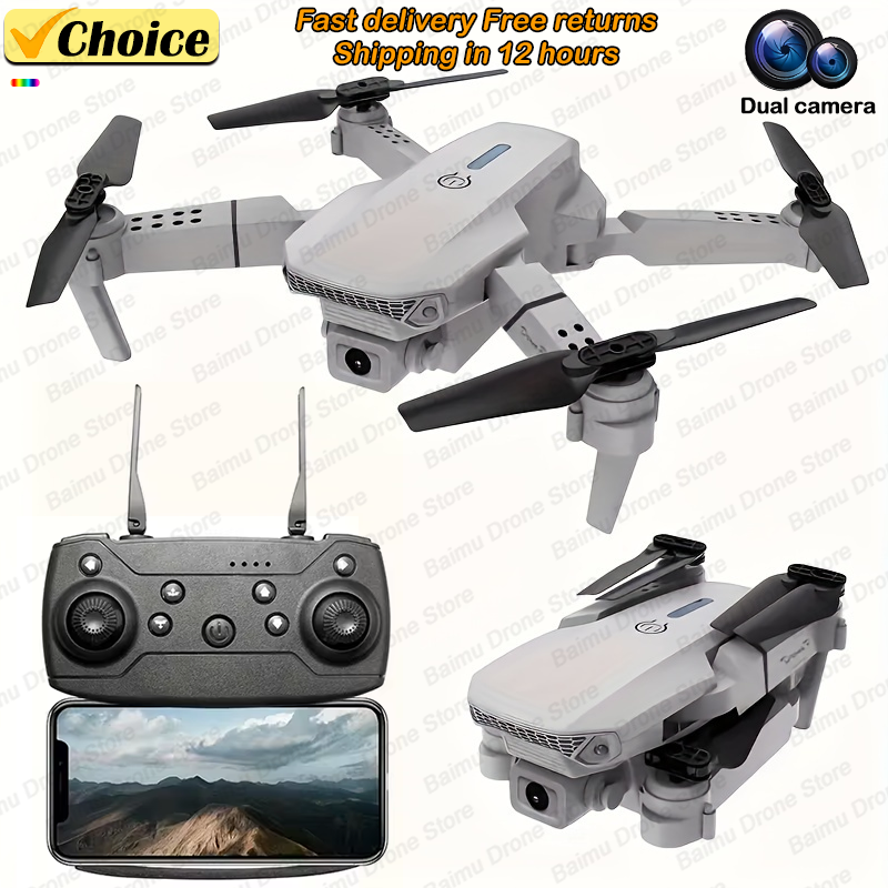 Professional Drone E88 4K Wide - Drone Top Rc ulasan dan harga
