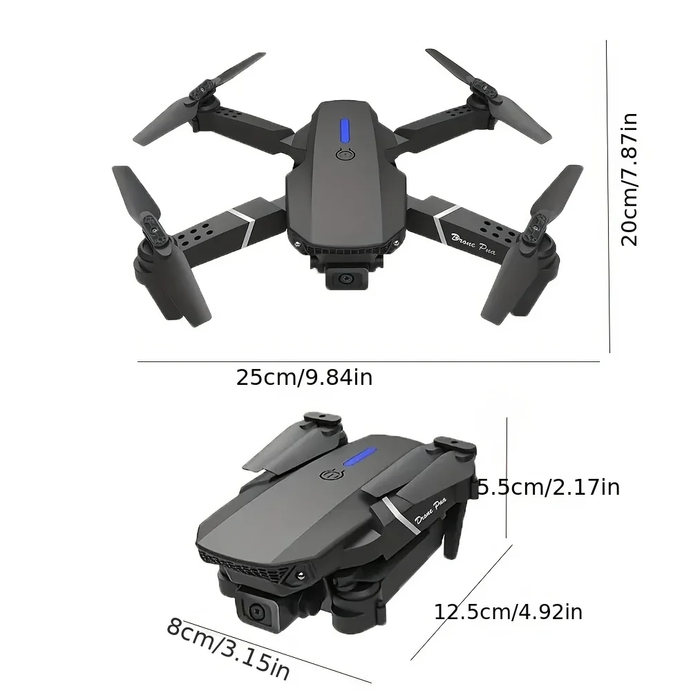 Professional Drone E88 4K Wide - Drone Top Rc ulasan dan harga