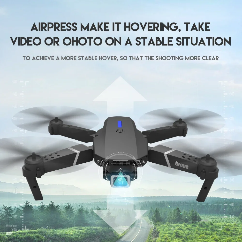Professional Drone E88 4K Wide - Drone Top Rc ulasan dan harga