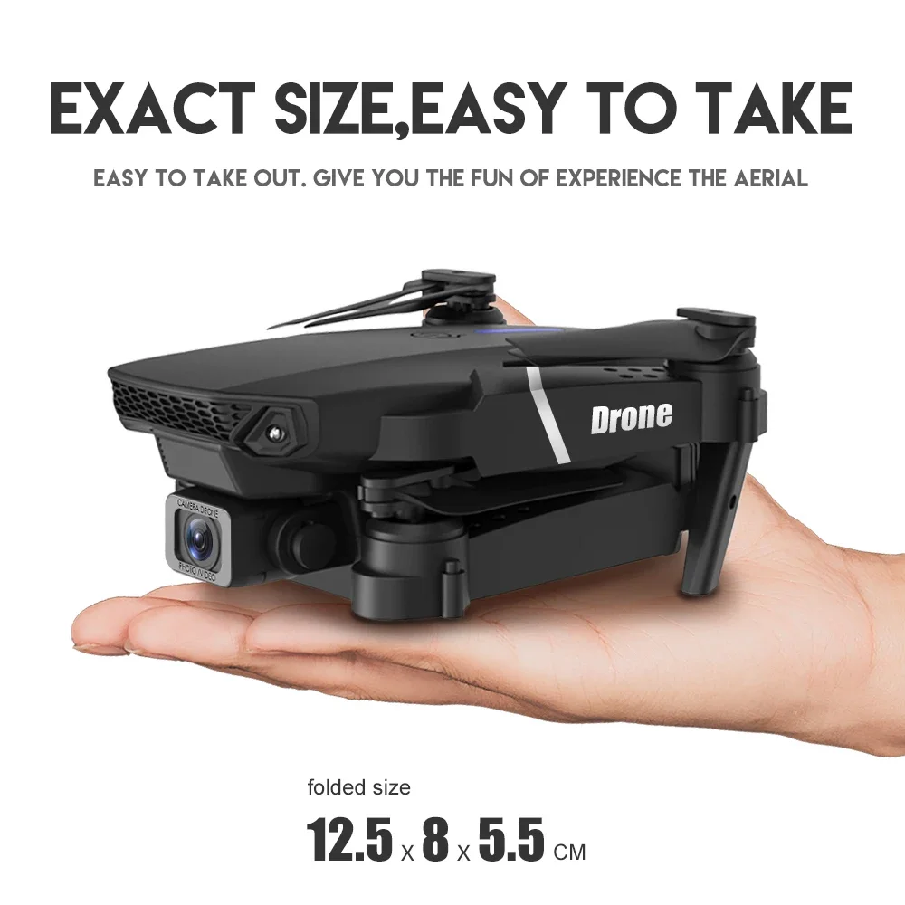 Professional Drone E88 4K Wide - Drone Top Rc ulasan dan harga