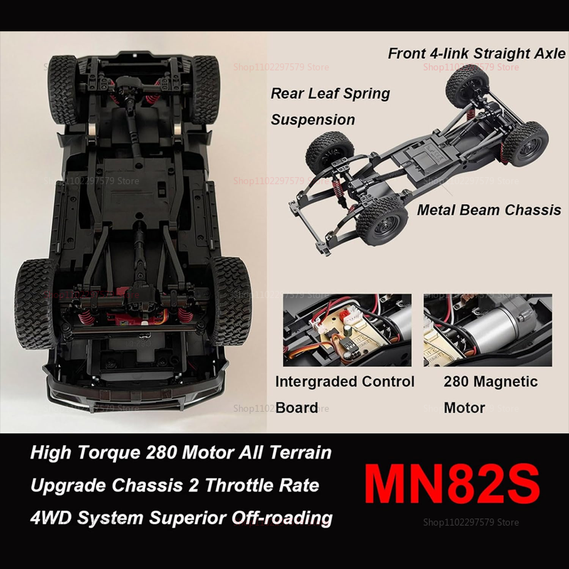 MN82 MN82S RC Crawler Truck 1/ - Rc Suspension Arm ulasan dan harga