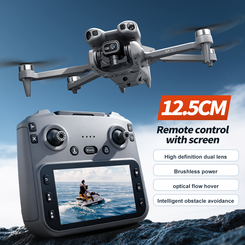 GT50 GPS Drone, 8K Dual Camera - Drone Top Rc ulasan dan harga