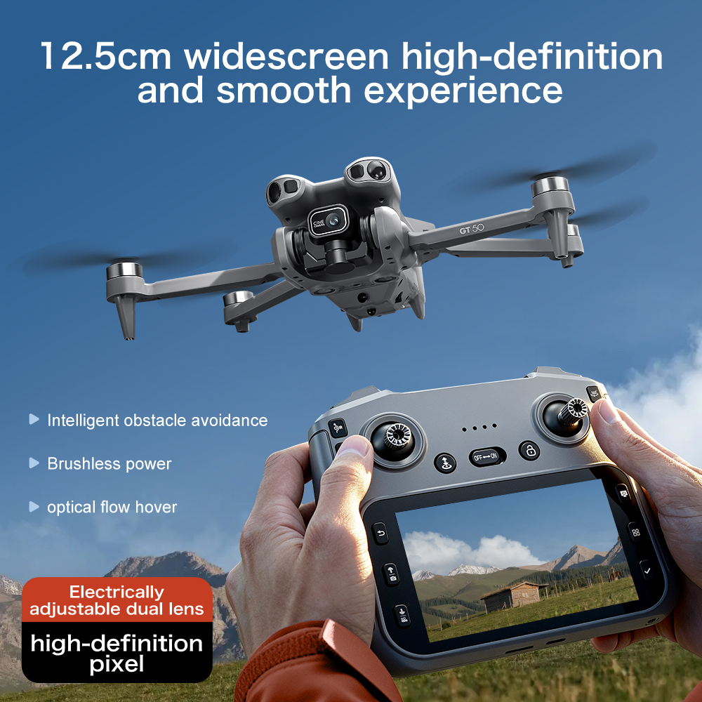 GT50 GPS Drone, 8K Dual Camera - Drone Top Rc ulasan dan harga