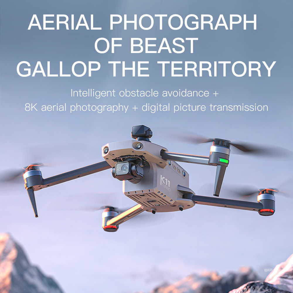 K11 Tubro Dual Camera GPS Dron - Drone Top Rc ulasan dan harga