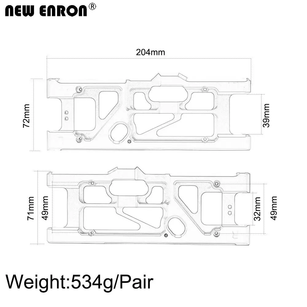 NEW ENRON Aluminium 6061 Front - Rc Suspension Arm ulasan dan harga