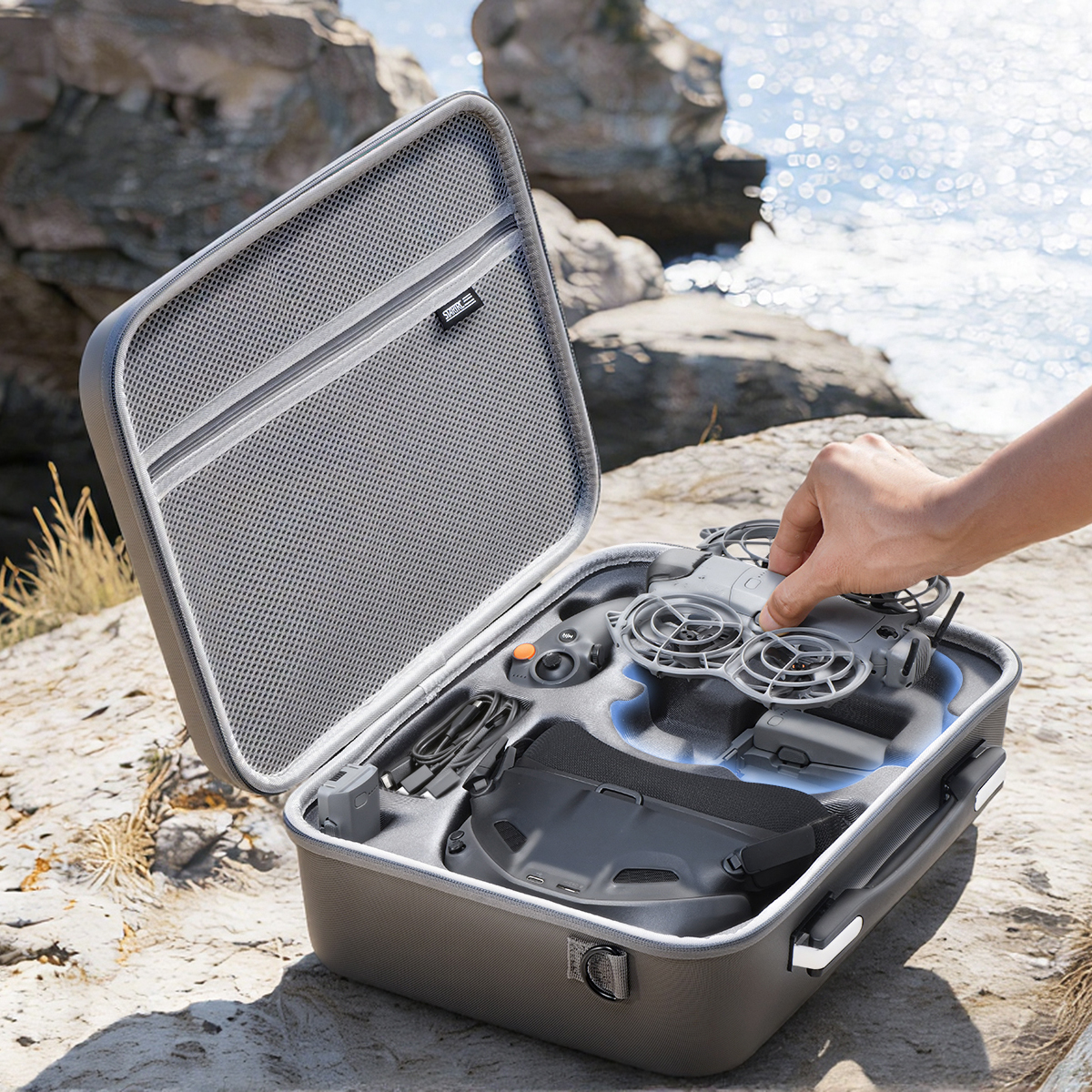 Carrying Case for DJI Neo 2 Mo - Drone Motion Rc ulasan dan harga