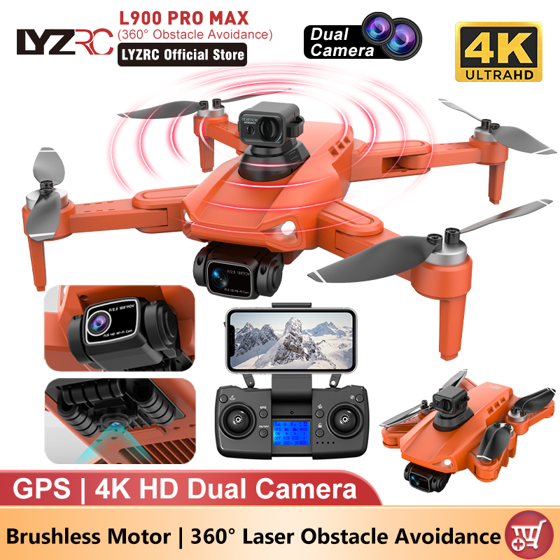 LYZRC L900 PRO MAX Drone 4K Pr - Lyzrc Drone ulasan dan harga