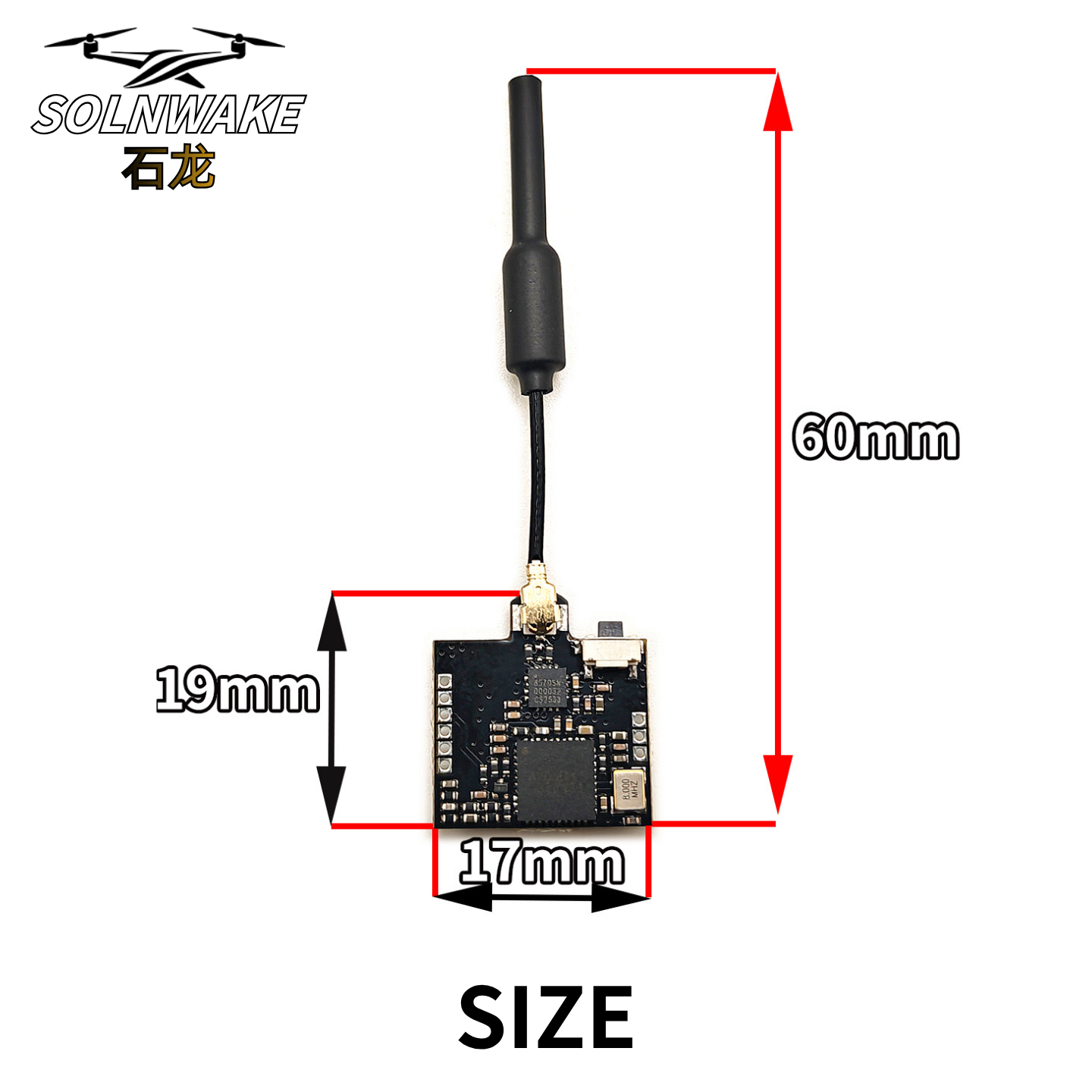 SLONWAKE Nano 5.8G 48CH 200mW  - Drone Rc Transmitter And Receiver ulasan dan harga