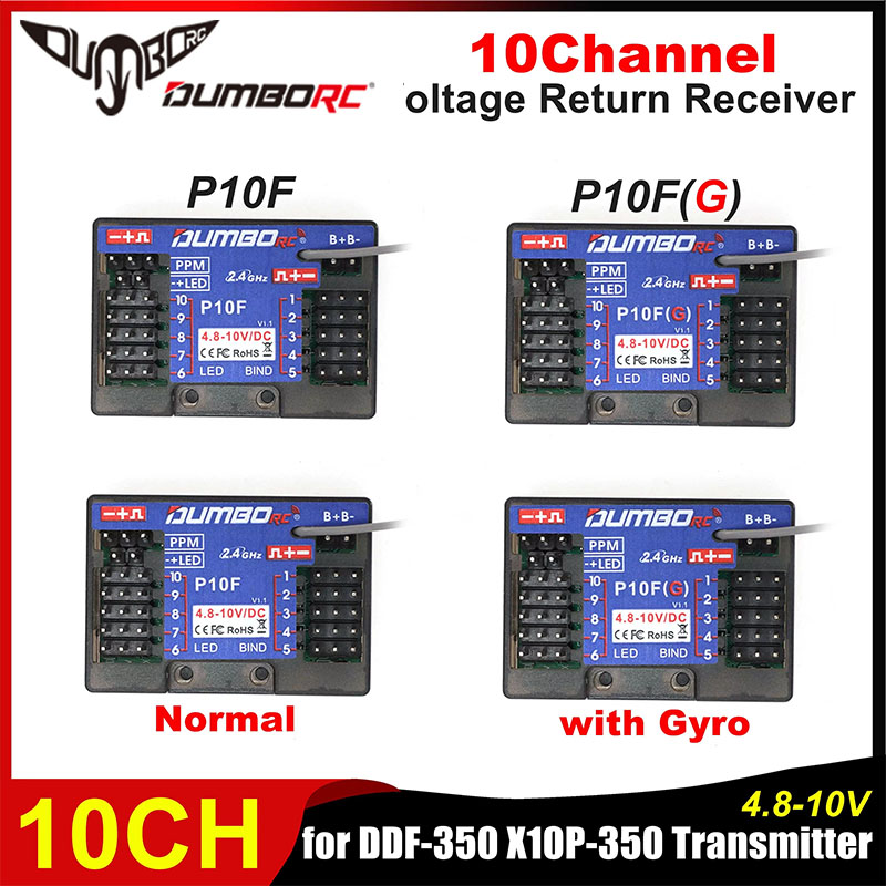 DUMBORC 10CH 2.4G P10F P10FG G - Telemetry Module Rc ulasan dan harga