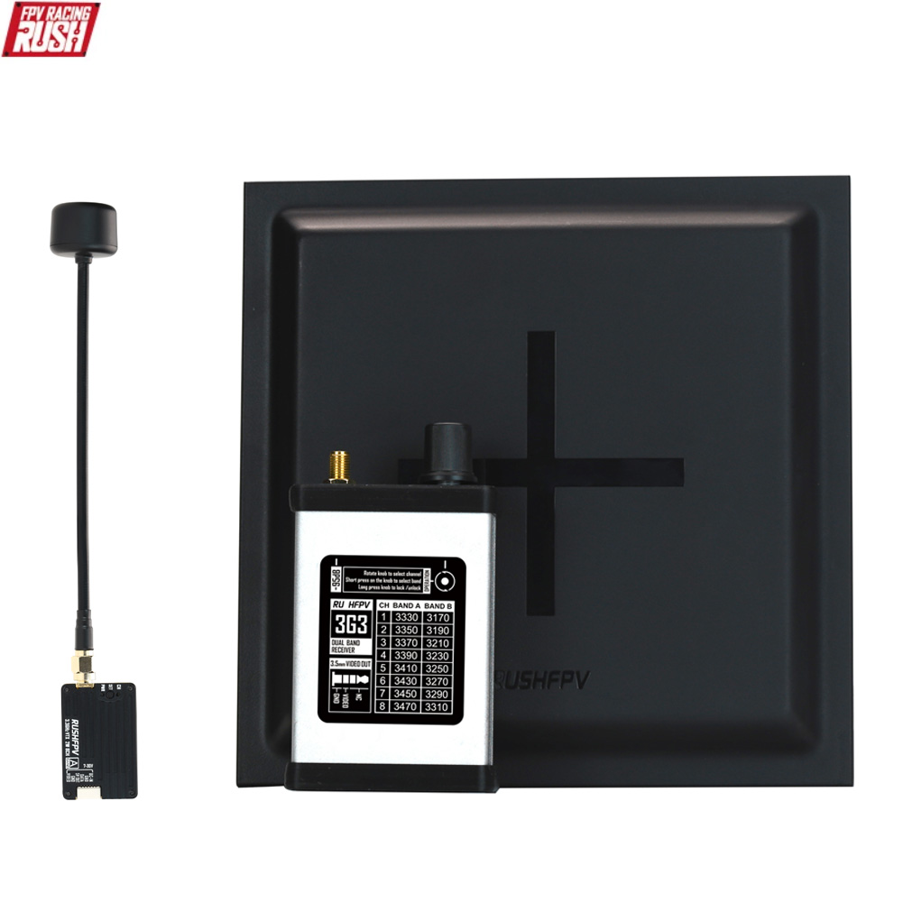 RUSHFPV 3.3G 2W VTX Transmitte - Drone Rc Transmitter And Receiver ulasan dan harga