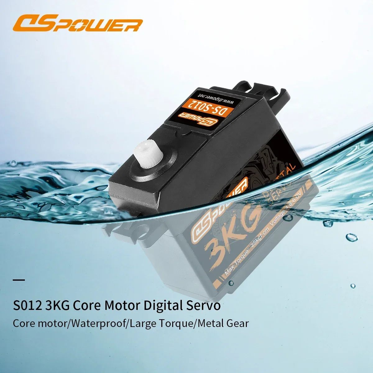 DSpower 3KG Plastic Gear Water - Drone Helicopter Rc ulasan dan harga