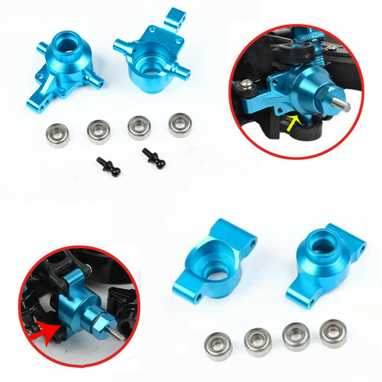 TT-01 Aluminum Suspension Arm  - Rc Suspension Arm ulasan dan harga