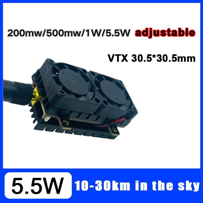 Long Range 5.8GHz 5.5W Video T - Drone Rc Transmitter And Receiver ulasan dan harga