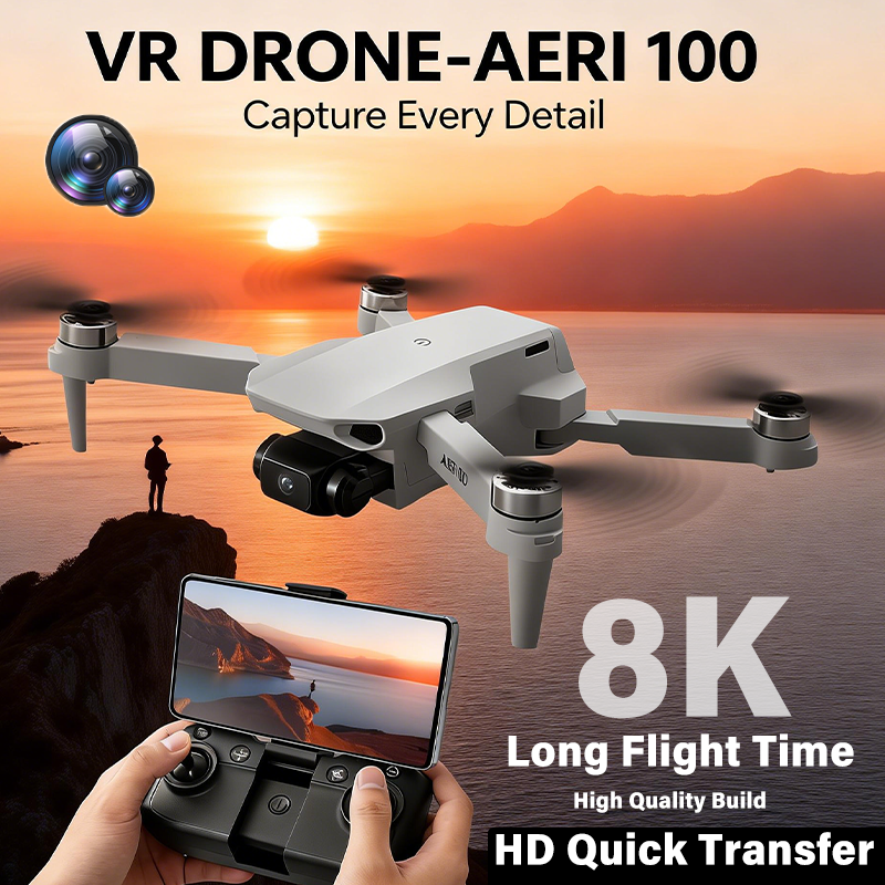AERI 100 Drone with FPV VR Gog - Drone Rc Under 1000 ulasan dan harga
