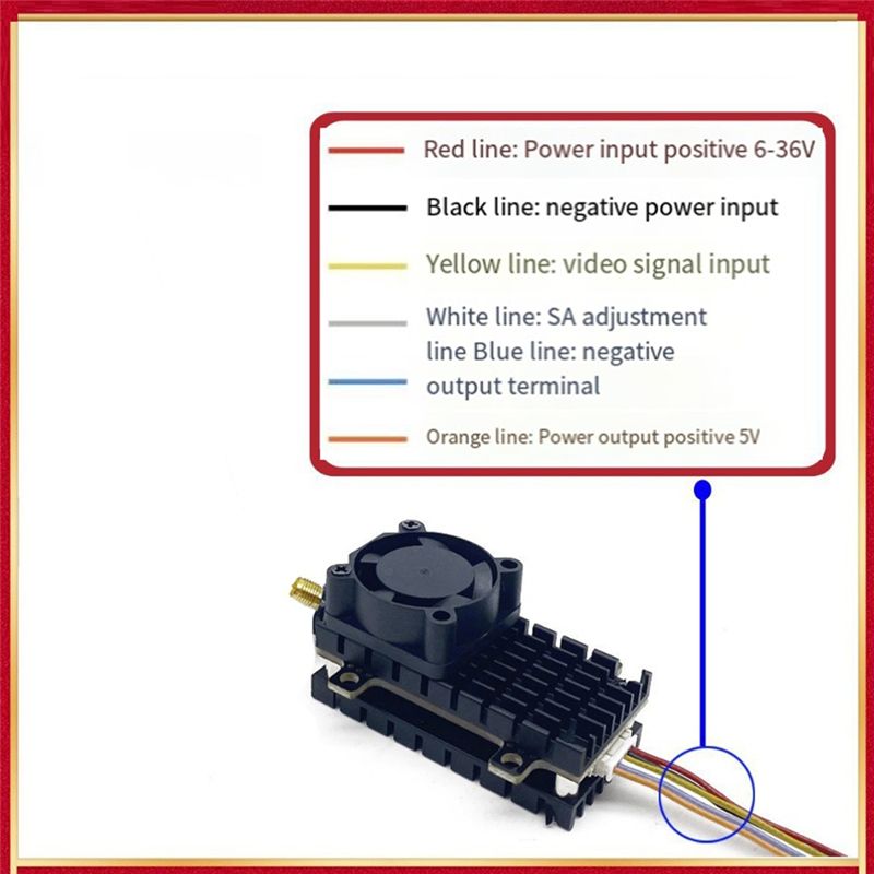 ABWE-Long Range 5.8Ghz 2W FPV  - Vtx Video Transmitter ulasan dan harga