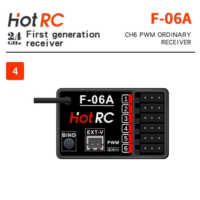 HOTRC 2.4Ghz Receivers F-01A F - Telemetry Module Rc ulasan dan harga