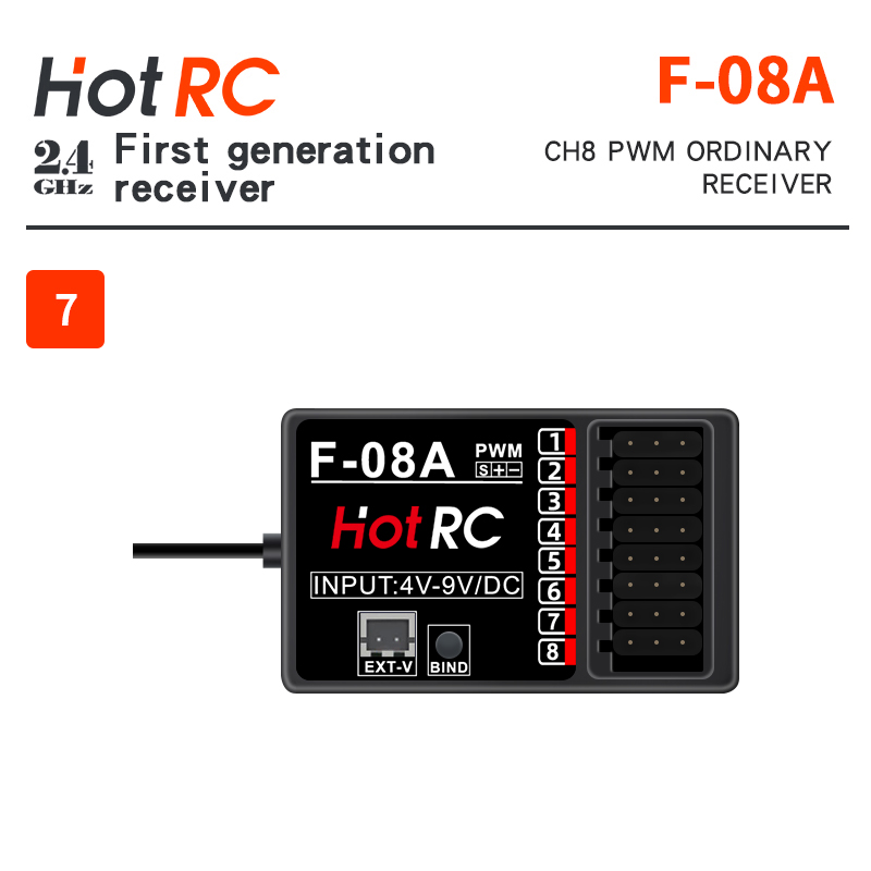 HOTRC 2.4Ghz Receivers F-01A F - Telemetry Module Rc ulasan dan harga